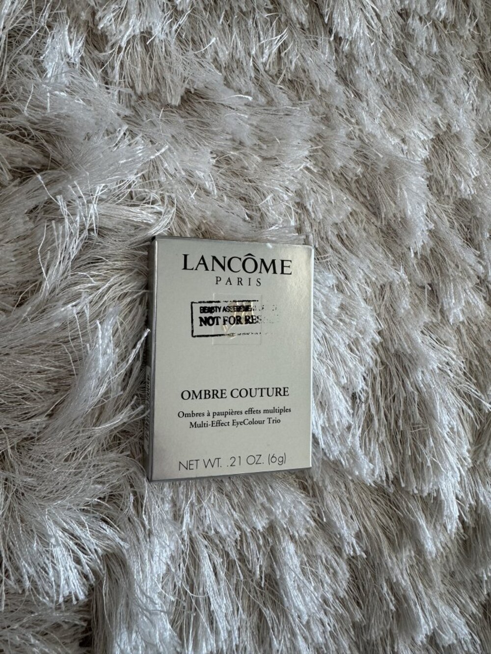 VERY RARE NEW Lancome Eyeshadow Ombre Couture - Platinum Couture